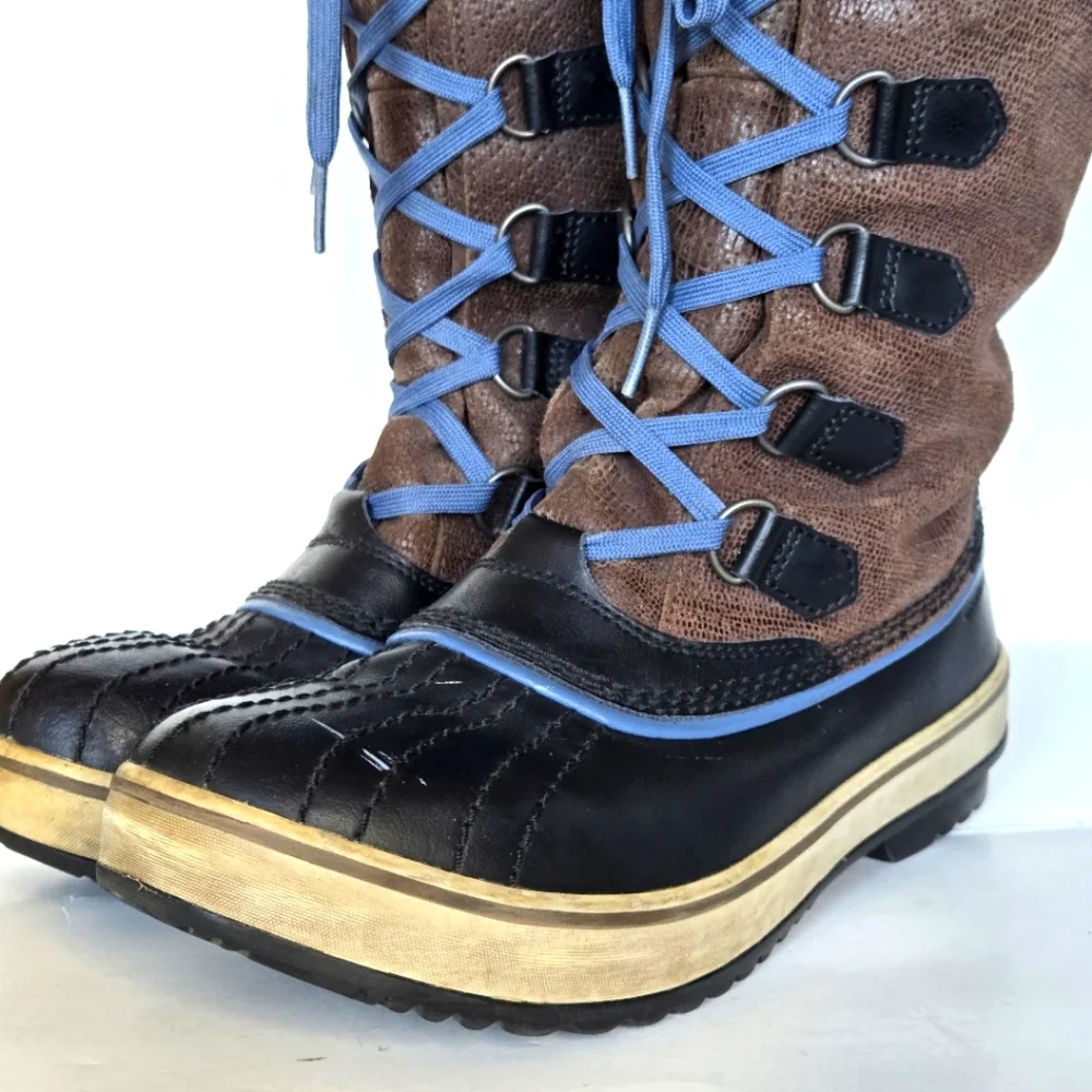 Sorel Tivoli high winter snow women's boot waterproof NL 1907-202 size 8 - Picture 4 of 9